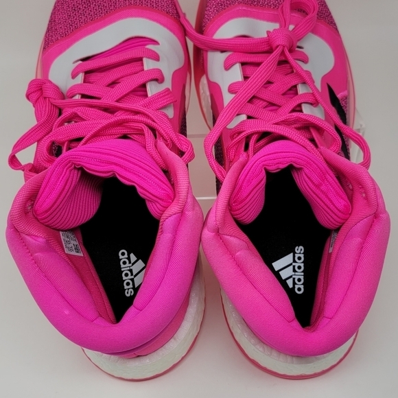 Adidas Marquee Boost Basketball Shoes Pink G28776 Men\'s Size 13.5 Pre-owned